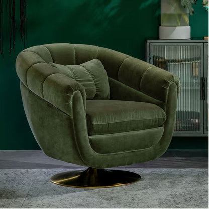 Member Swivel Tufted Lounge Chair