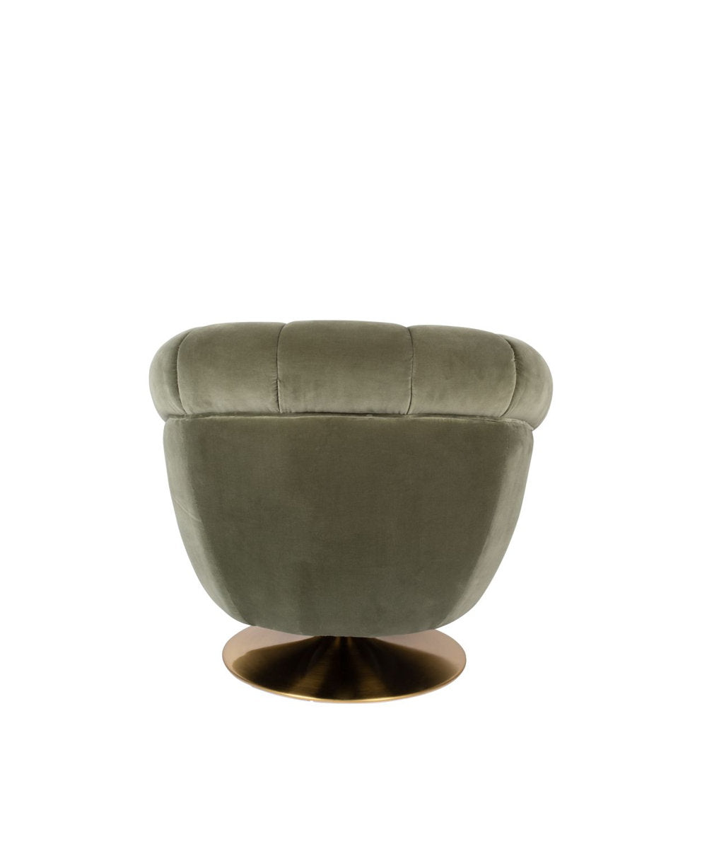 Member Swivel Tufted Lounge Chair
