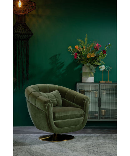 Member Swivel Tufted Lounge Chair