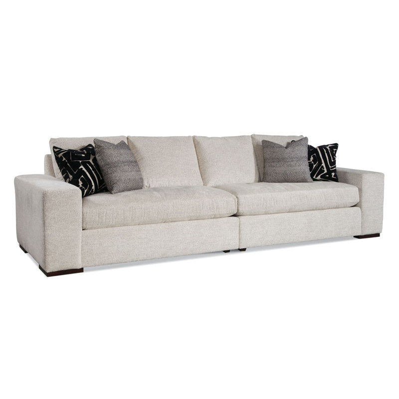 Braxton Culler Memphis 126 Square Arm Modular Sofa With Reversible Cushions