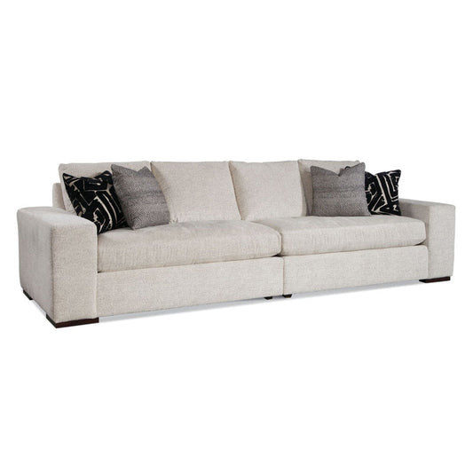 Braxton Culler Memphis 126 Square Arm Modular Sofa With Reversible Cushions