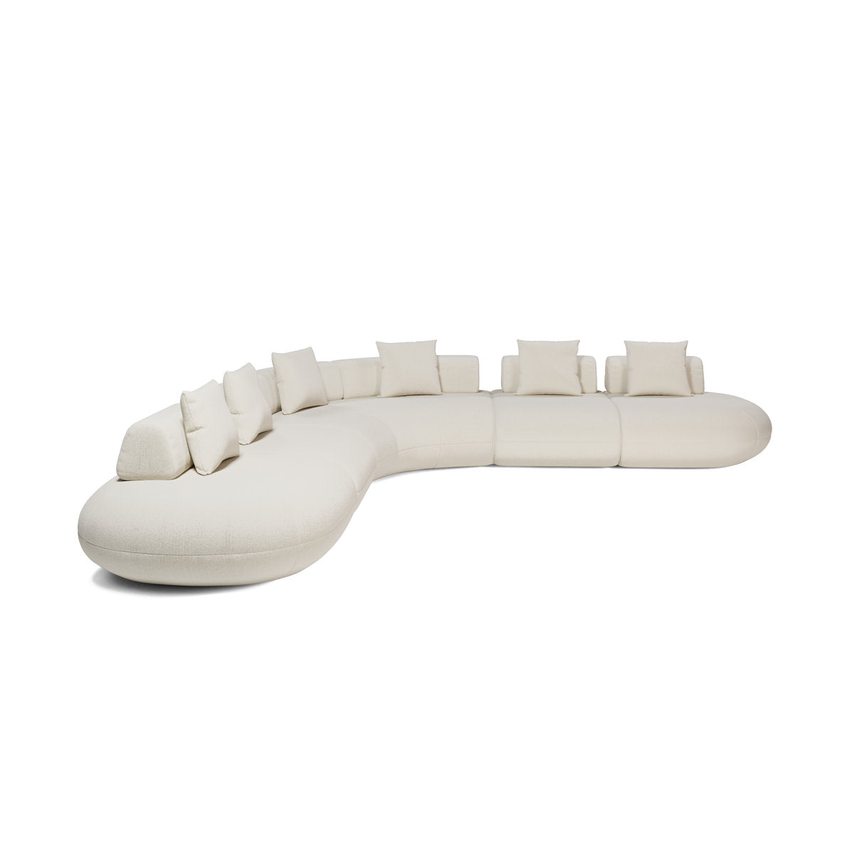 Messina Modular Sofa 08 In Vainilla Bouclet