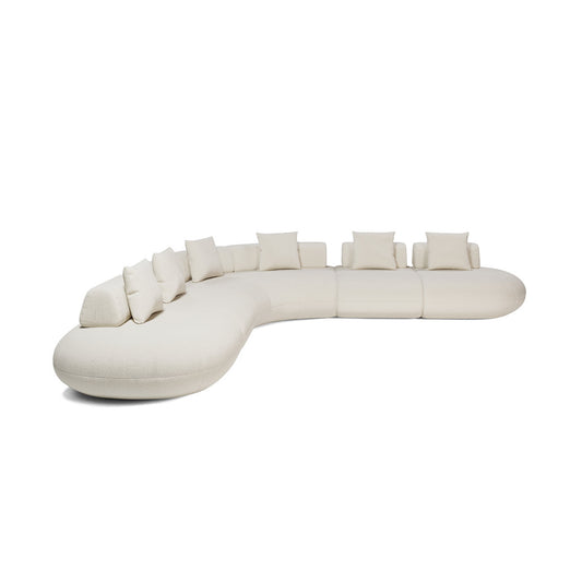 Messina Modular Sofa 08 In Vainilla Bouclet
