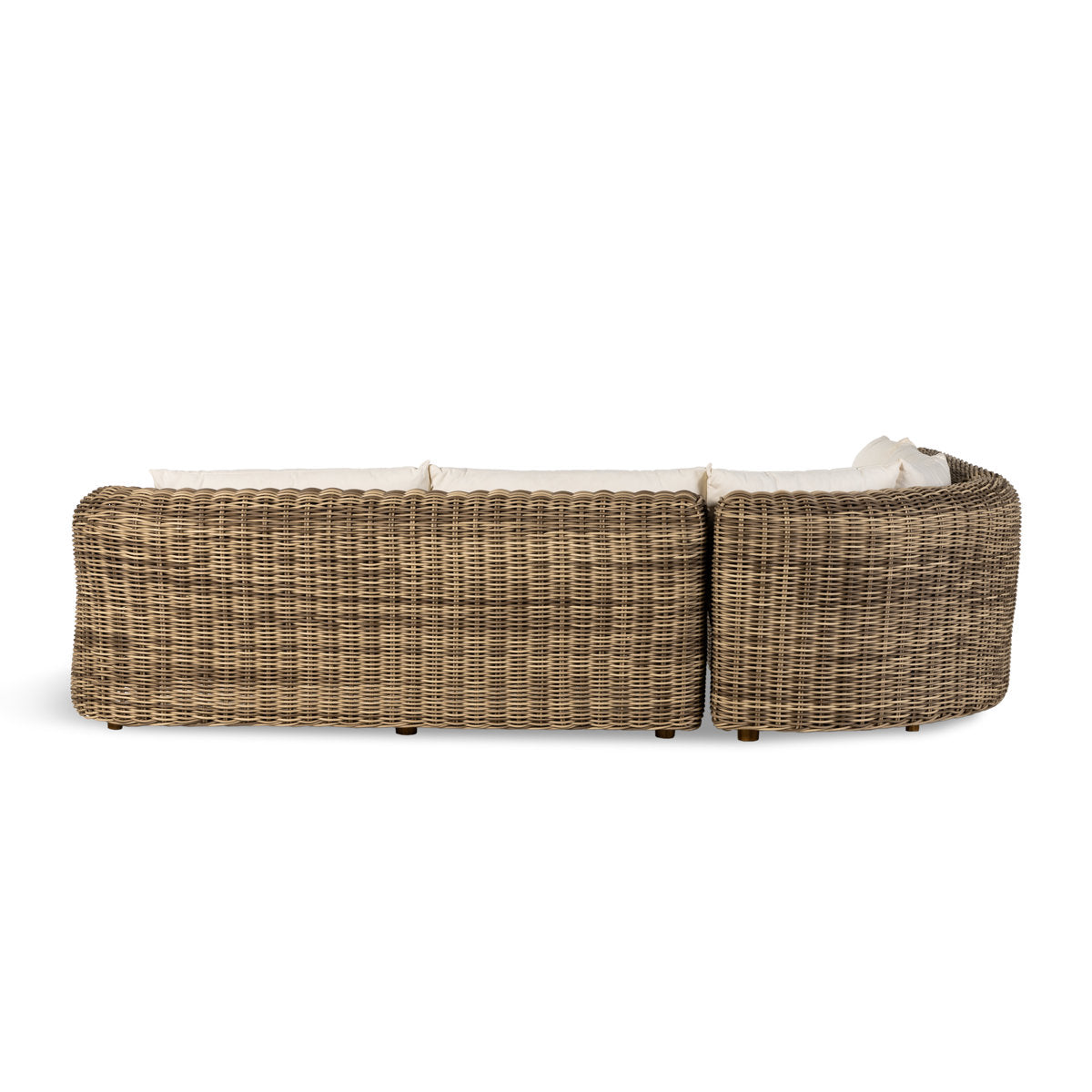 Four Hands Messina Outdoor 3 Piece Sectional Natural
