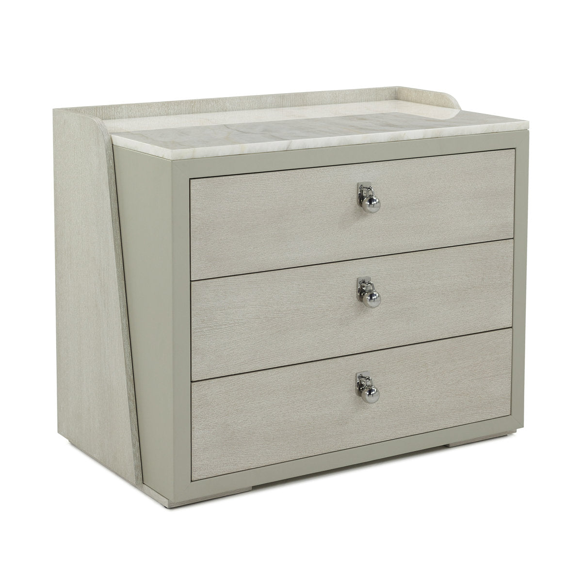 Metro 3 - Drawer Solid Wood Nightstand