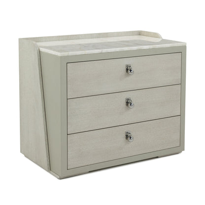 Metro 3 - Drawer Solid Wood Nightstand