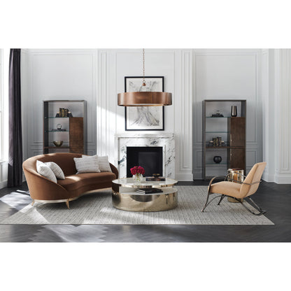 Caracole Metropolitan 9975 Round Arm Sofa