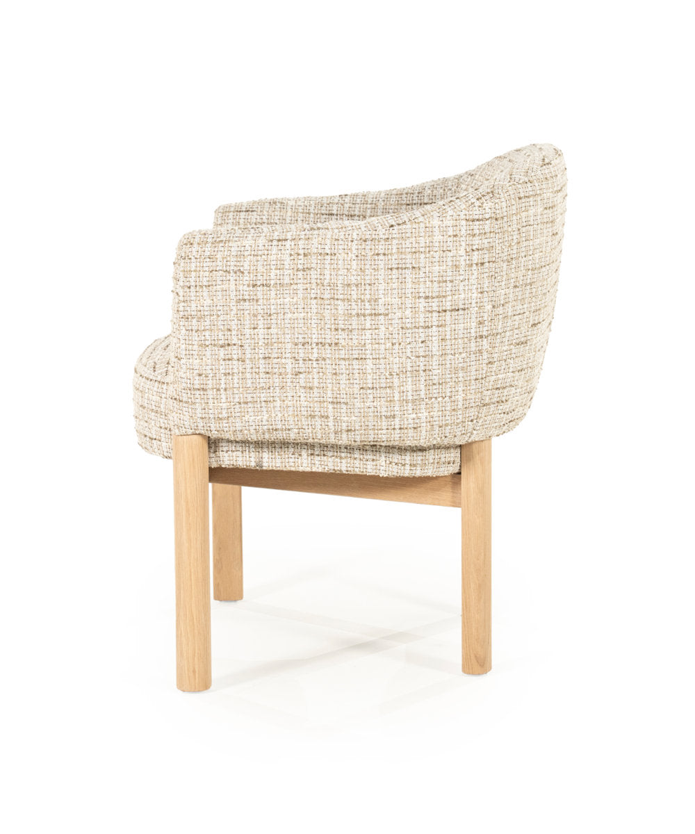 Micha Upholstered Arm Chair
