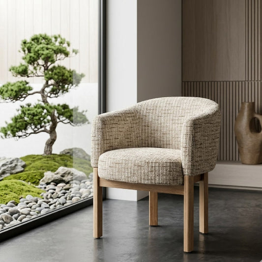 Micha Upholstered Arm Chair