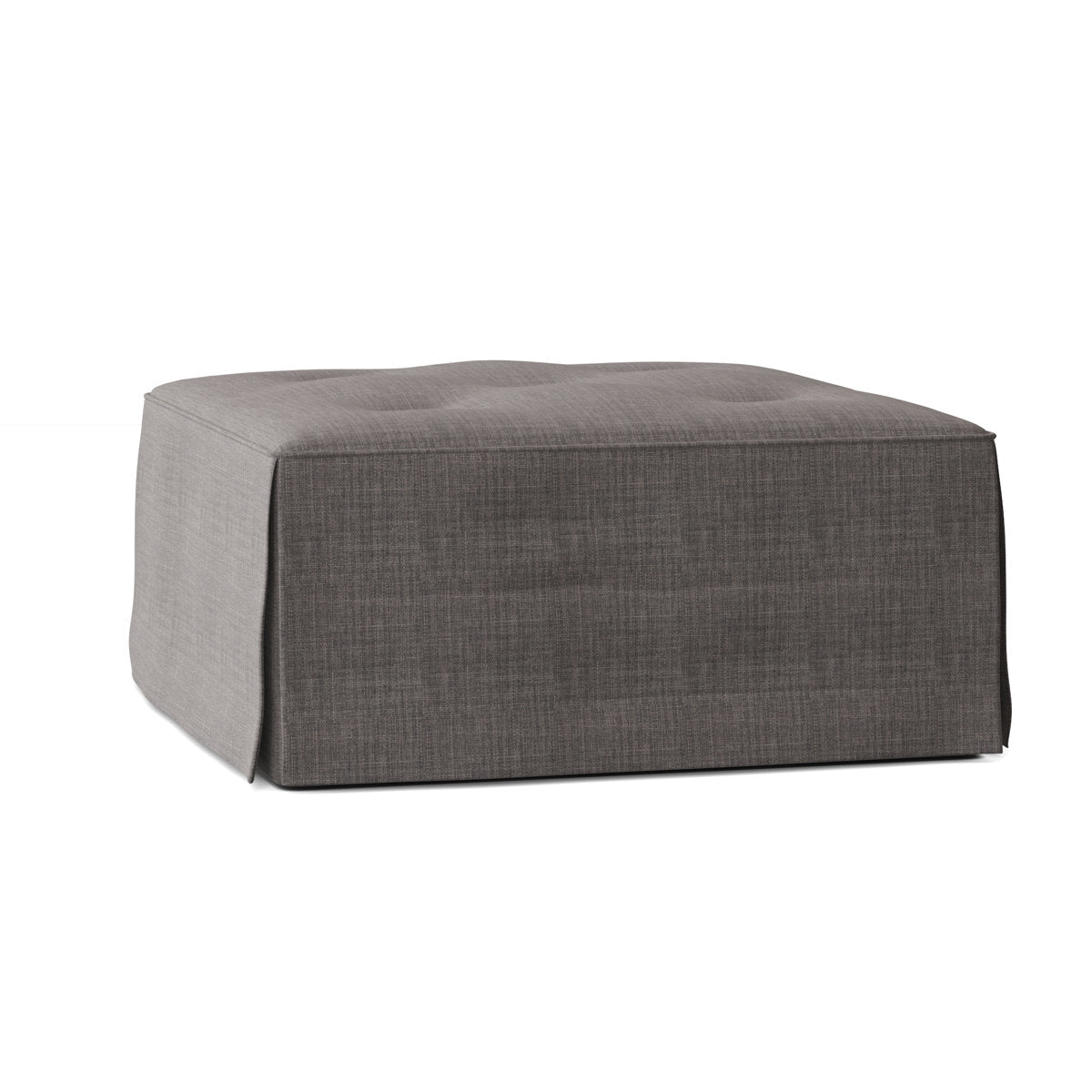 Duralee Middleton Tufted Square Standard Ottoman
