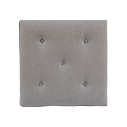 Duralee Middleton Tufted Square Standard Ottoman