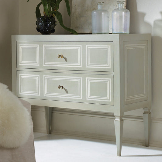 Modern History Home Milan 2 Drawer Accent Chest
