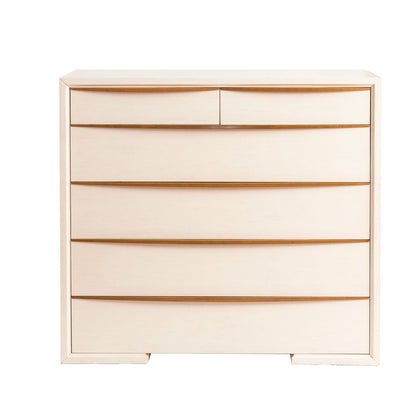 Milano 6-Drawers Cabinet In Antique White