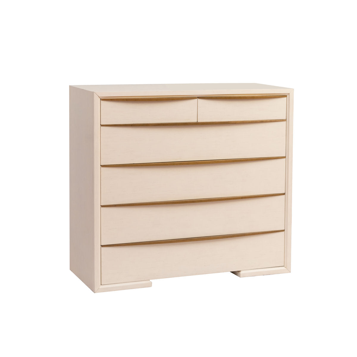 Milano 6-Drawers Cabinet In Antique White