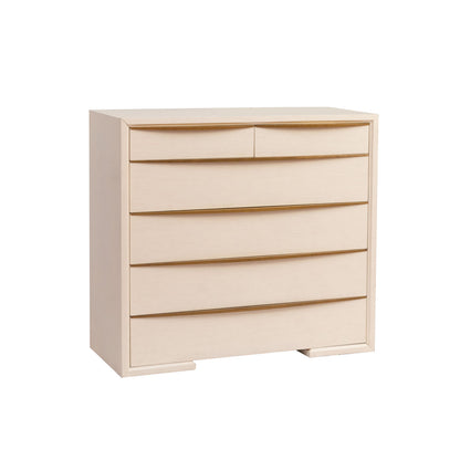 Milano 6-Drawers Cabinet In Antique White