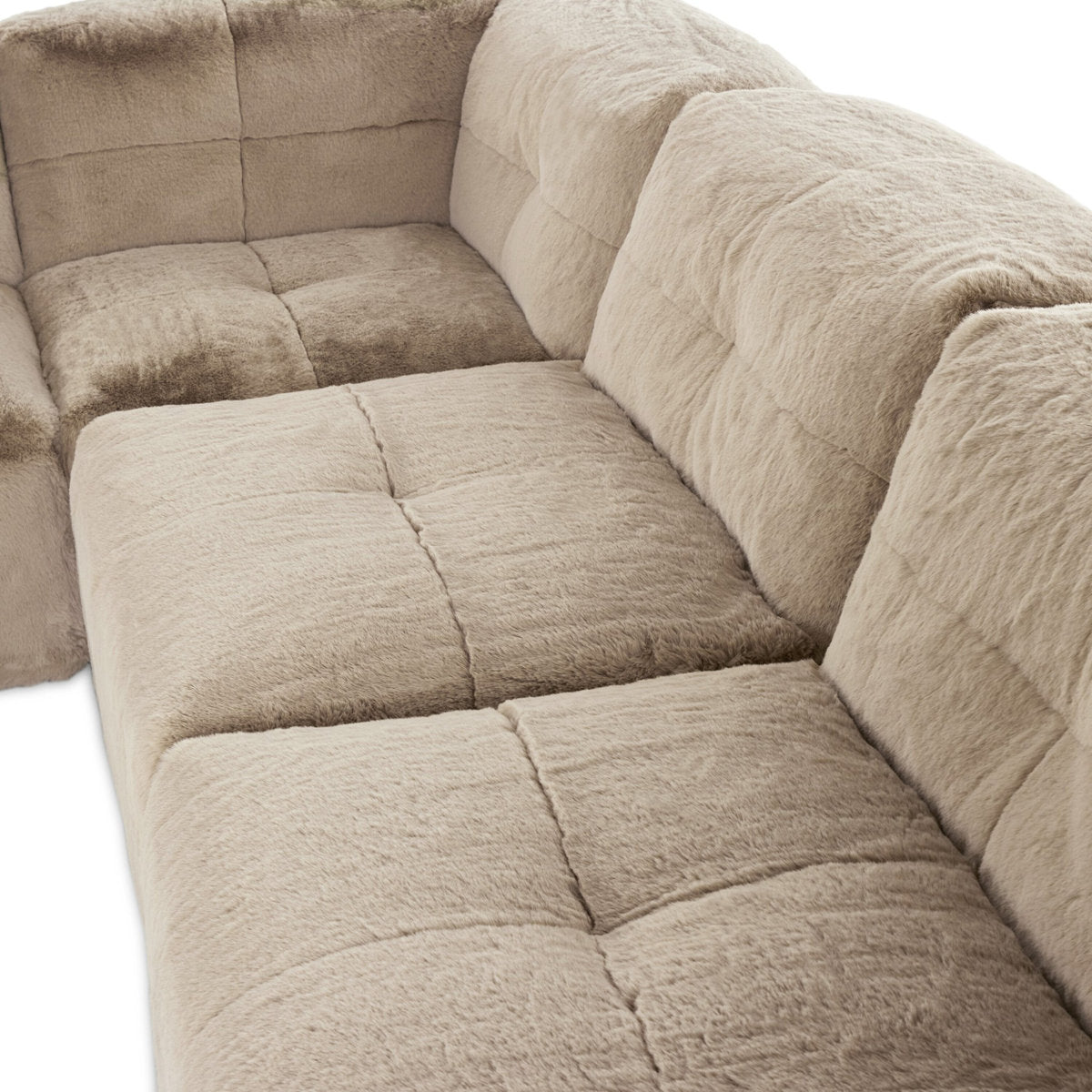 Four Hands Miles 5Pc Sectional Boden Pewter