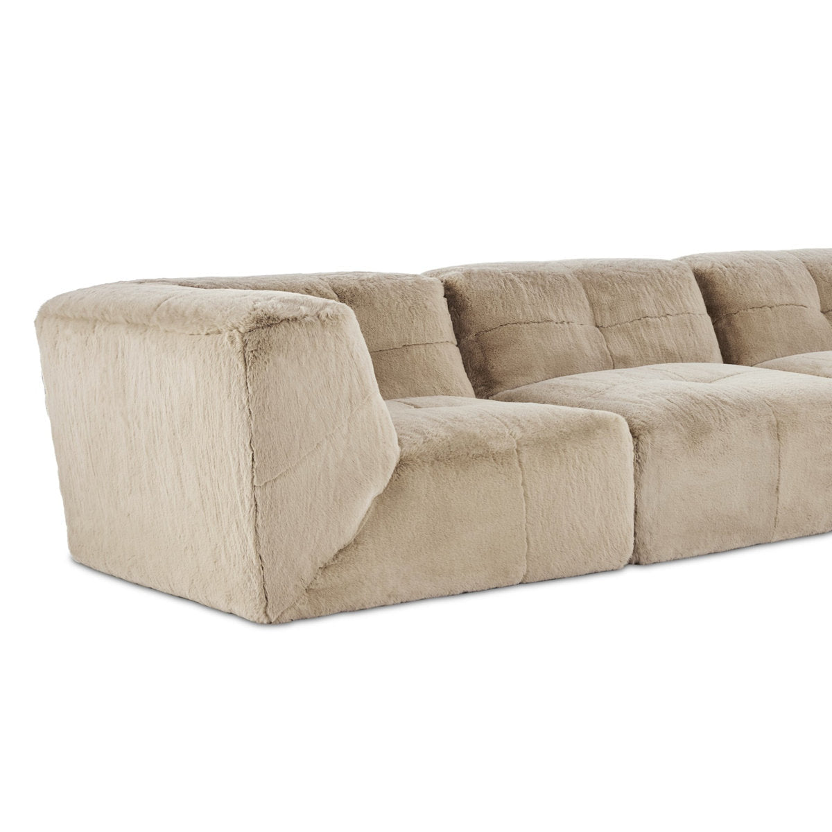 Four Hands Miles 3Pc Sectional Sofa Boden Pewter