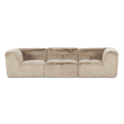 Four Hands Miles 3Pc Sectional Sofa Boden Pewter