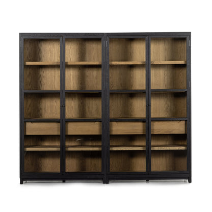 Four Hands Millie Double Display Stand Matte Black
