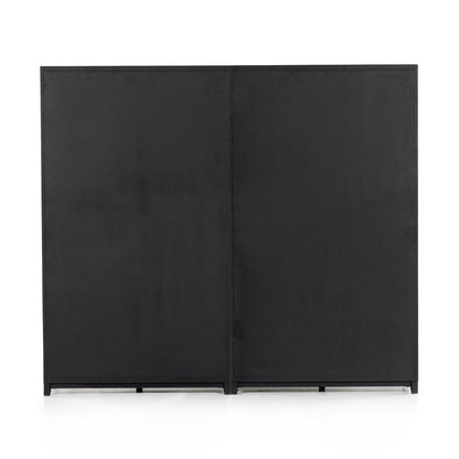 Four Hands Millie Double Display Stand Matte Black