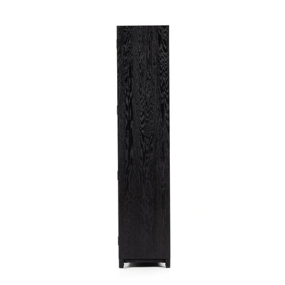 Four Hands Millie Double Display Stand Matte Black