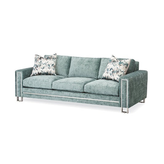 Massoud Furniture Moda Chrome Sofa