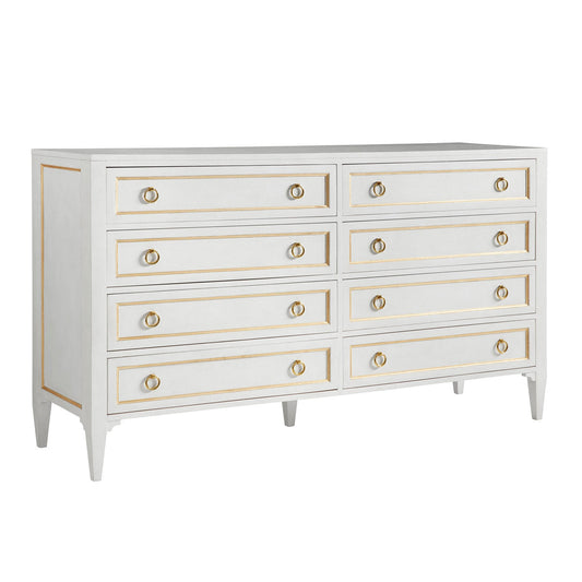 Modern History 8 - Drawer Solid Wood Dresser