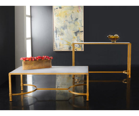 Modern History Marble Cocktail Table
