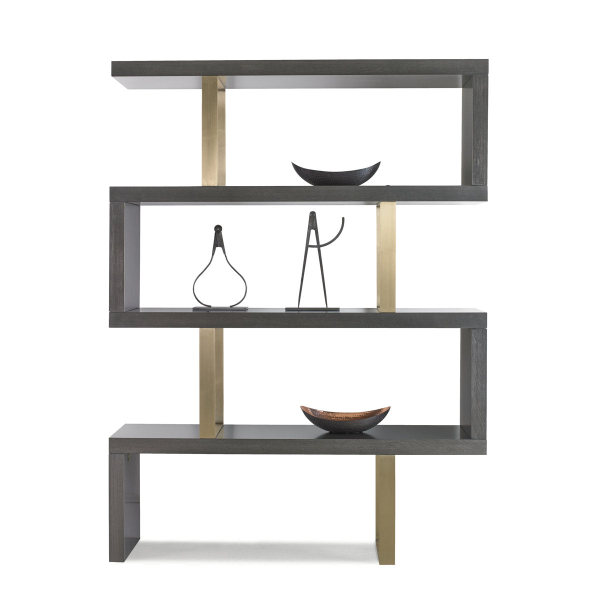 Modern Loft Geometric Bookcase