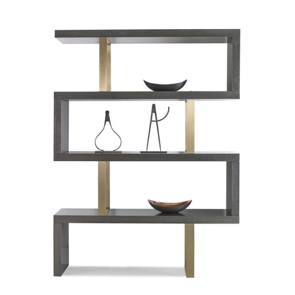 Modern Loft Geometric Bookcase