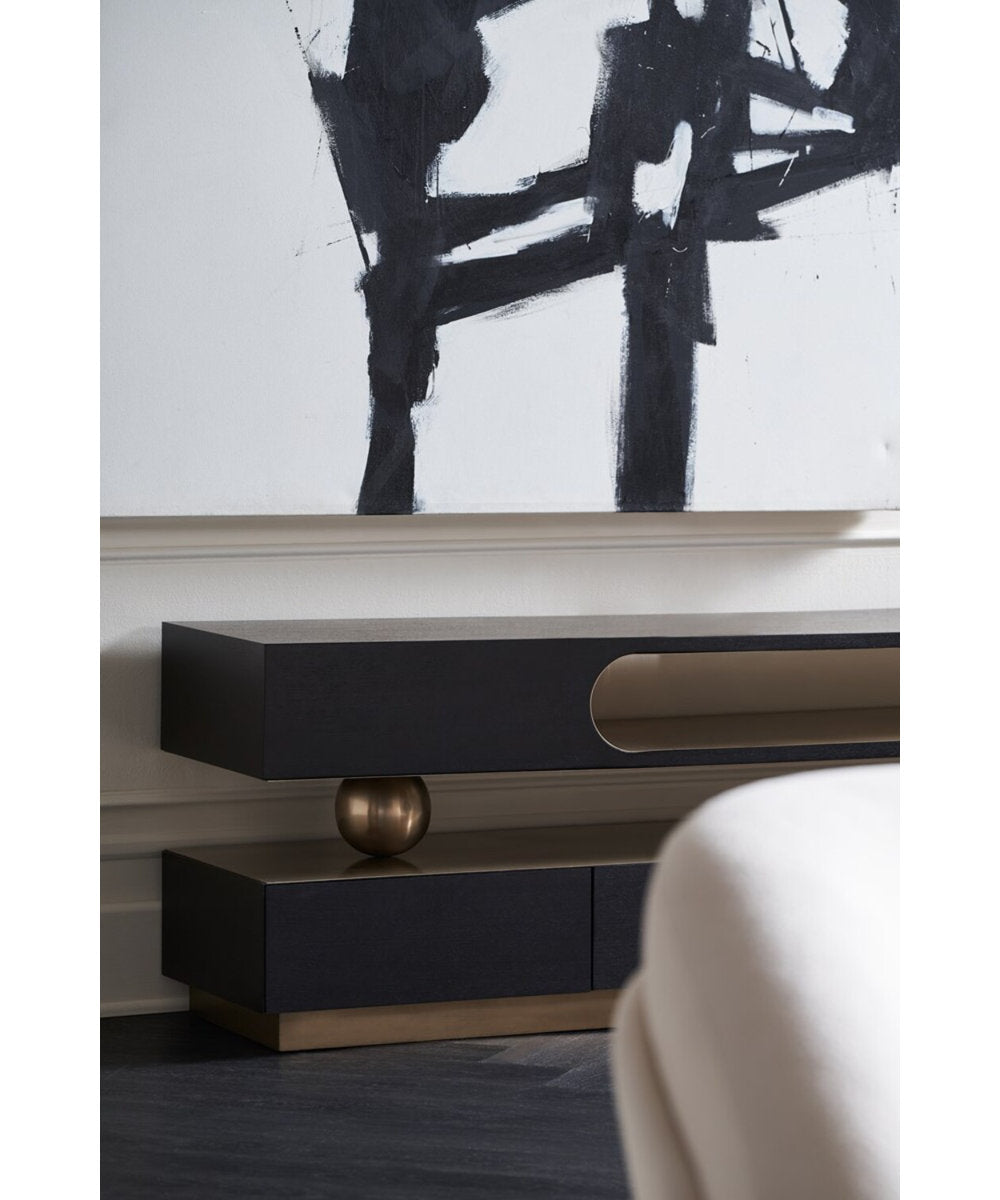 Modern Principles 88'' W Solid Wood Console Table