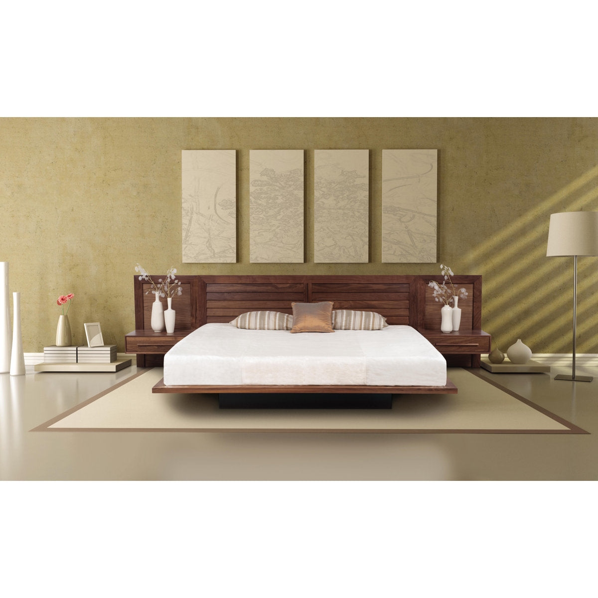 Copeland Furniture Moduluxe Solid Wood Platform Bed