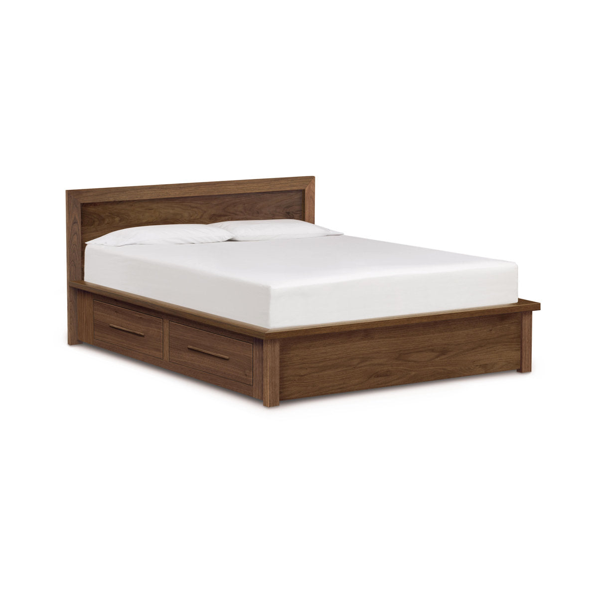 Copeland Furniture Moduluxe Solid Wood Storage Standard Bed