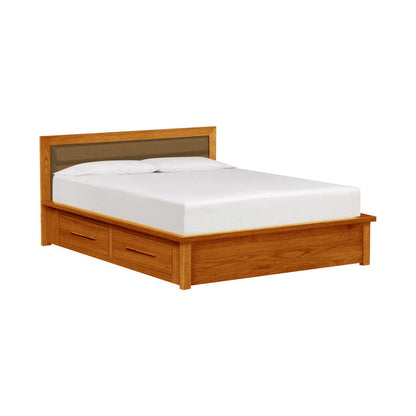 Copeland Furniture Moduluxe Upholstered Storage Platform Bed