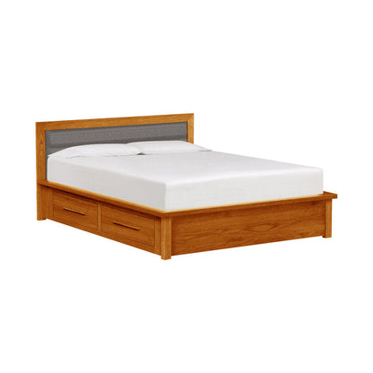 Copeland Furniture Moduluxe Upholstered Storage Platform Bed