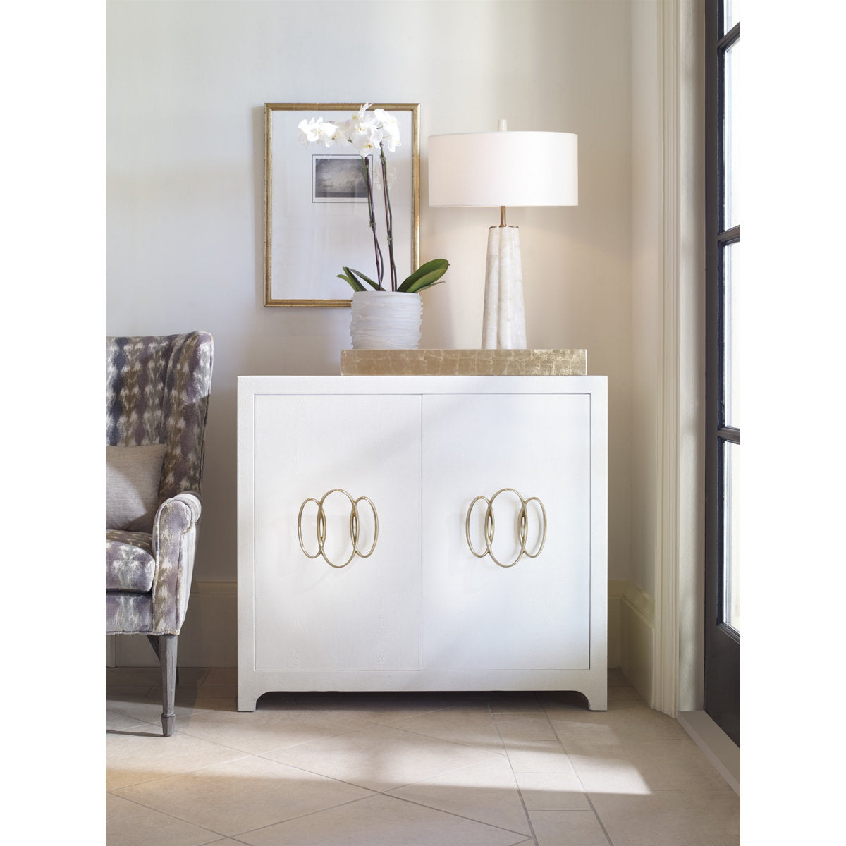 Monroe Solid Wood Accent Cabinet