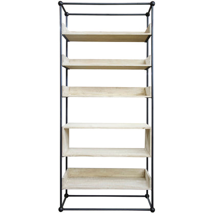 Cfc Monte Bookcase Reclaimed Lumber Shelves