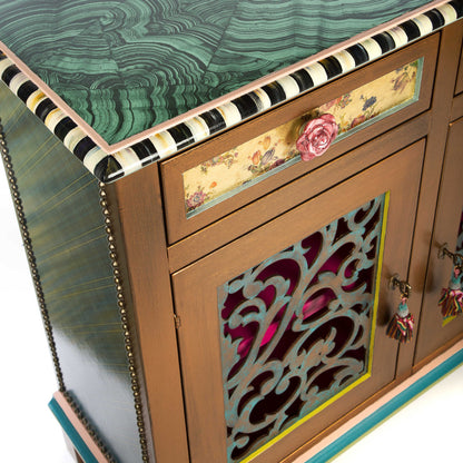 Mackenzie Childs Moonlight Garden Chest