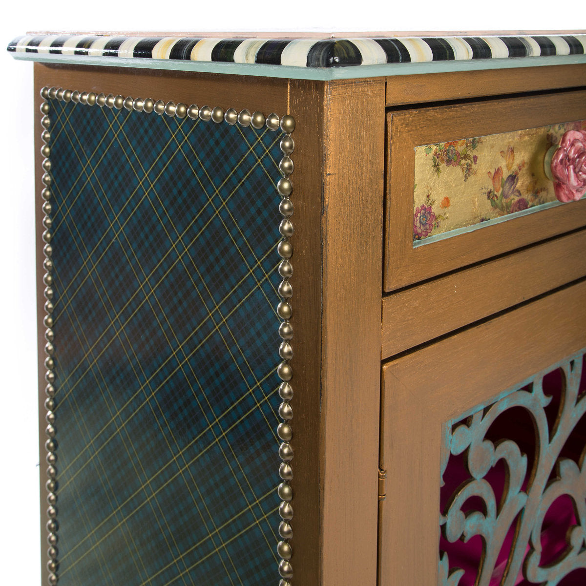 Mackenzie Childs Moonlight Garden Chest