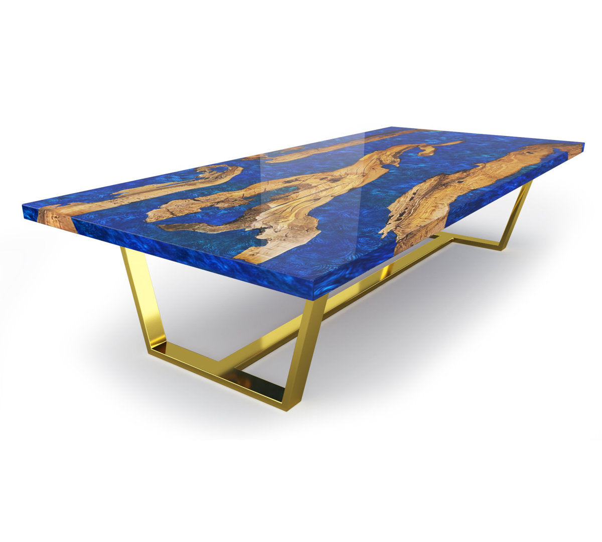 Arditi Collection Morano Solid Wood Sled Coffee Table