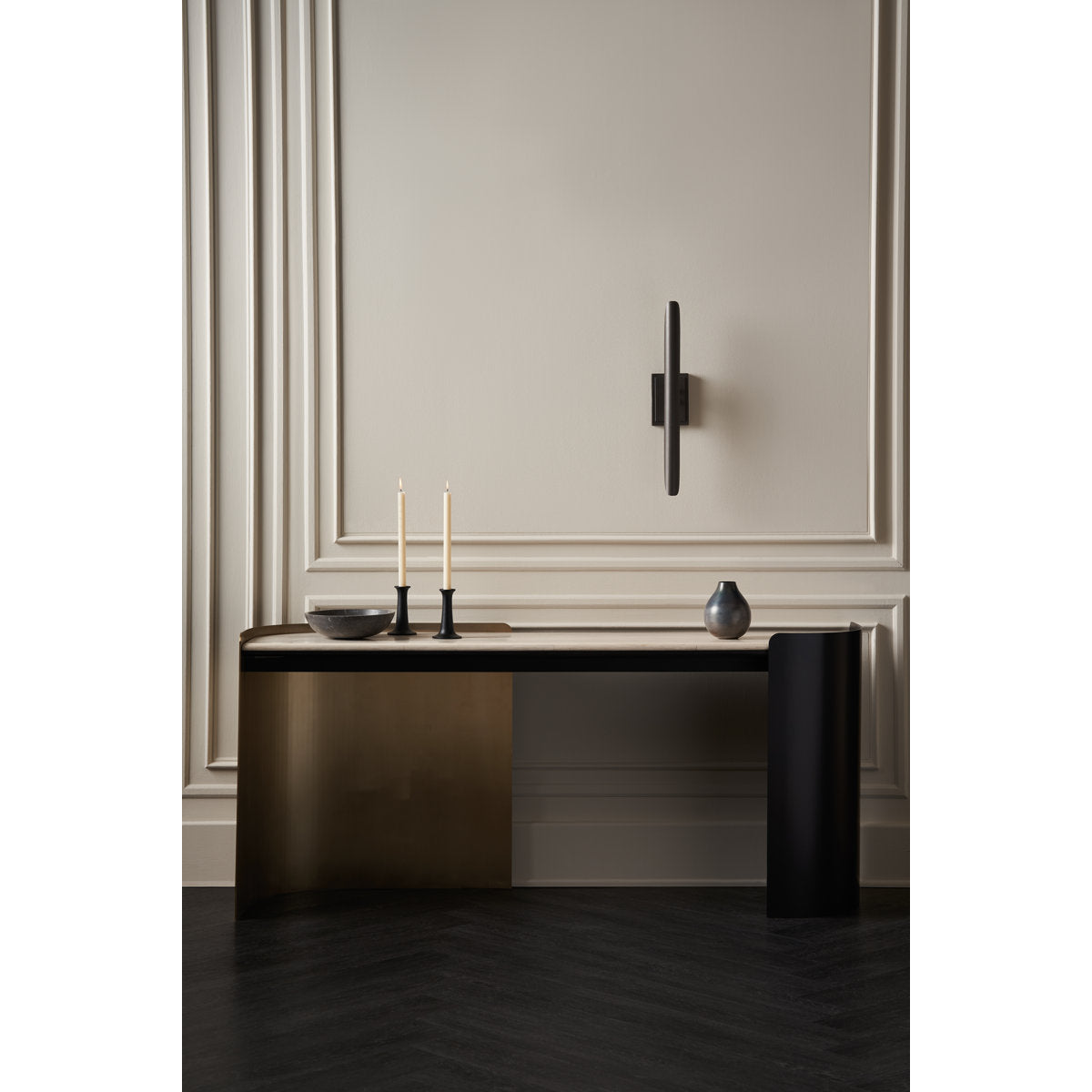 Movement 68'' W Stone Console Table
