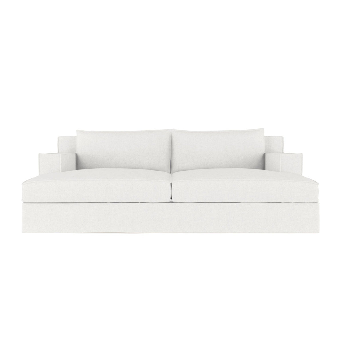 Mulberry Square Track-Arm Daybed with Flange Seam
