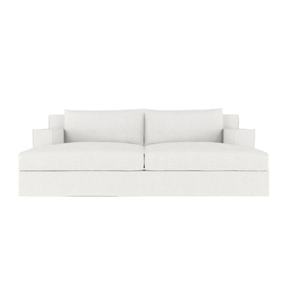 Mulberry Square Track-Arm Daybed with Flange Seam