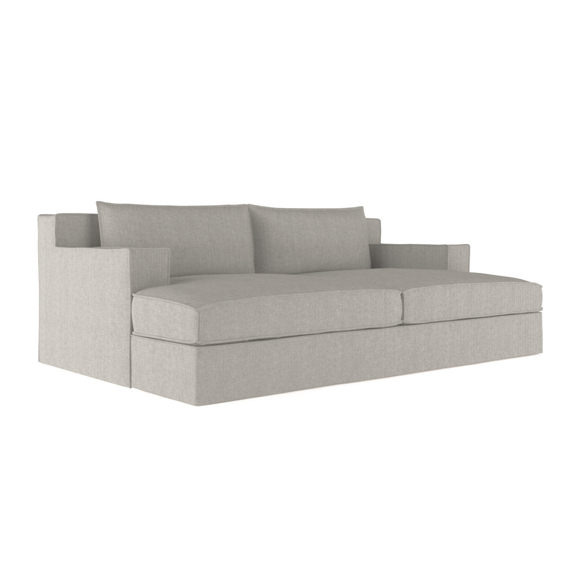 Mulberry Square Track-Arm Daybed with Flange Seam