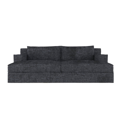 Mulberry Square Track-Arm Daybed with Flange Seam