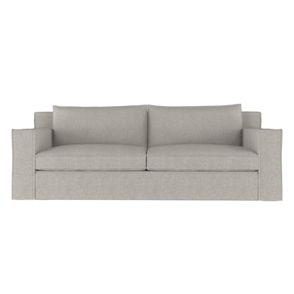 Mulberry Square Track-Arm Sofa with Flange Seam