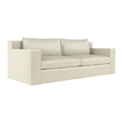 Mulberry Square Track-Arm Sofa with Flange Seam