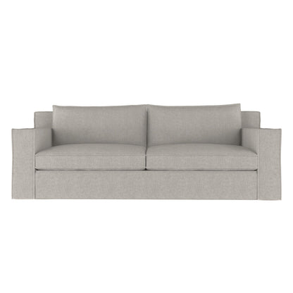Mulberry Square Track-Arm Sofa with Flange Seam