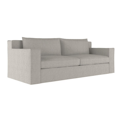 Mulberry Square Track-Arm Sofa with Flange Seam