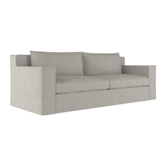 Mulberry Square Track-Arm Sofa with Flange Seam
